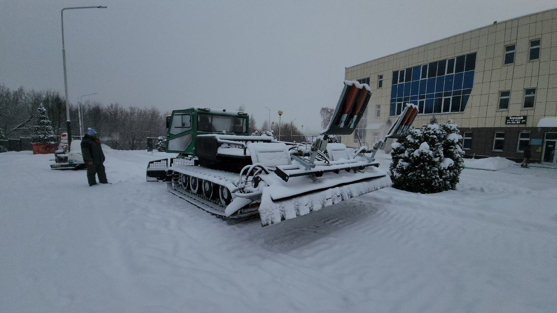 красногорск, зоркий, лыжный стадион, ратрак, красногорская лыжня,