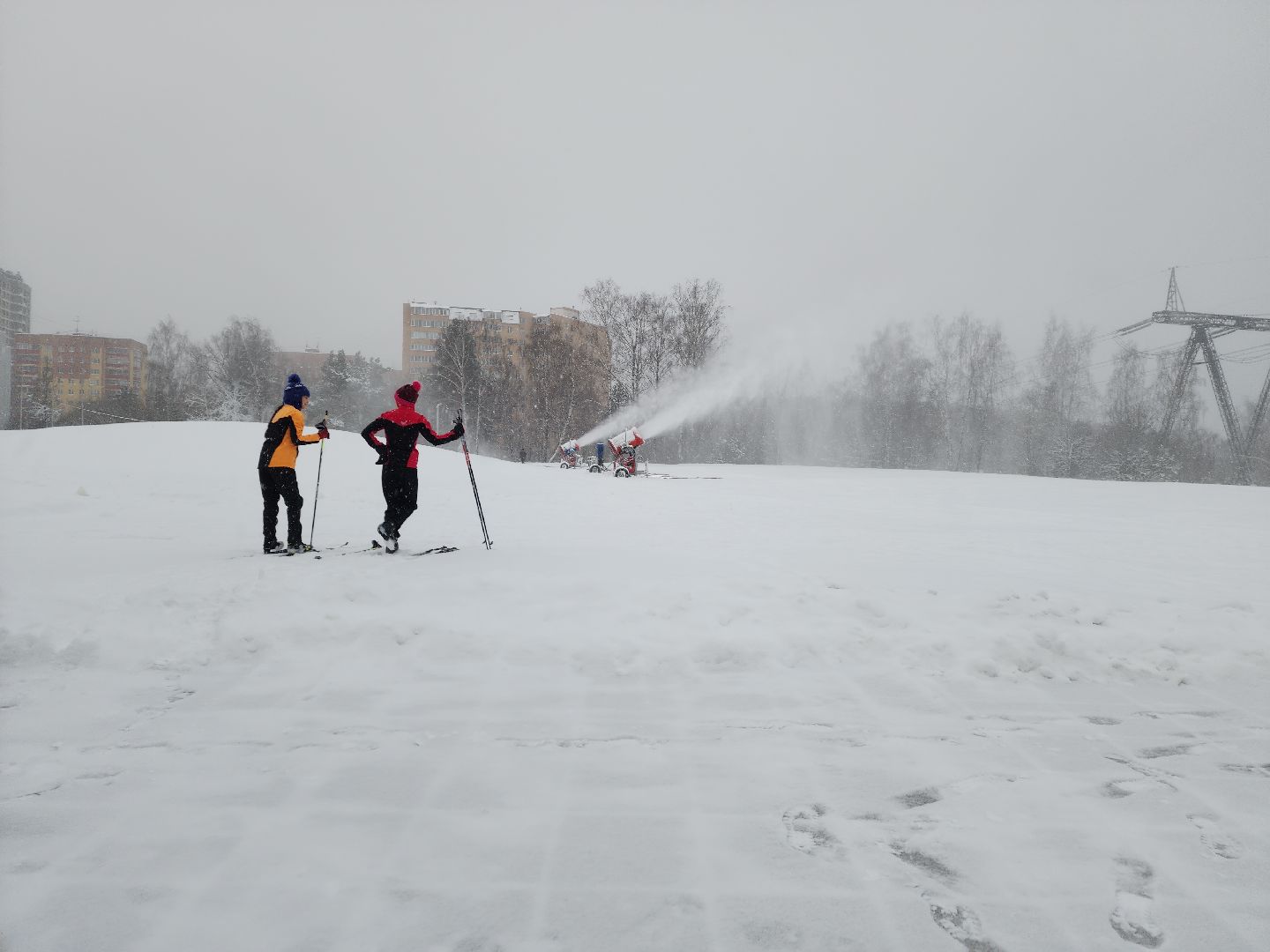 красногорск, зоркий, лыжный стадион, ратрак, красногорская лыжня,