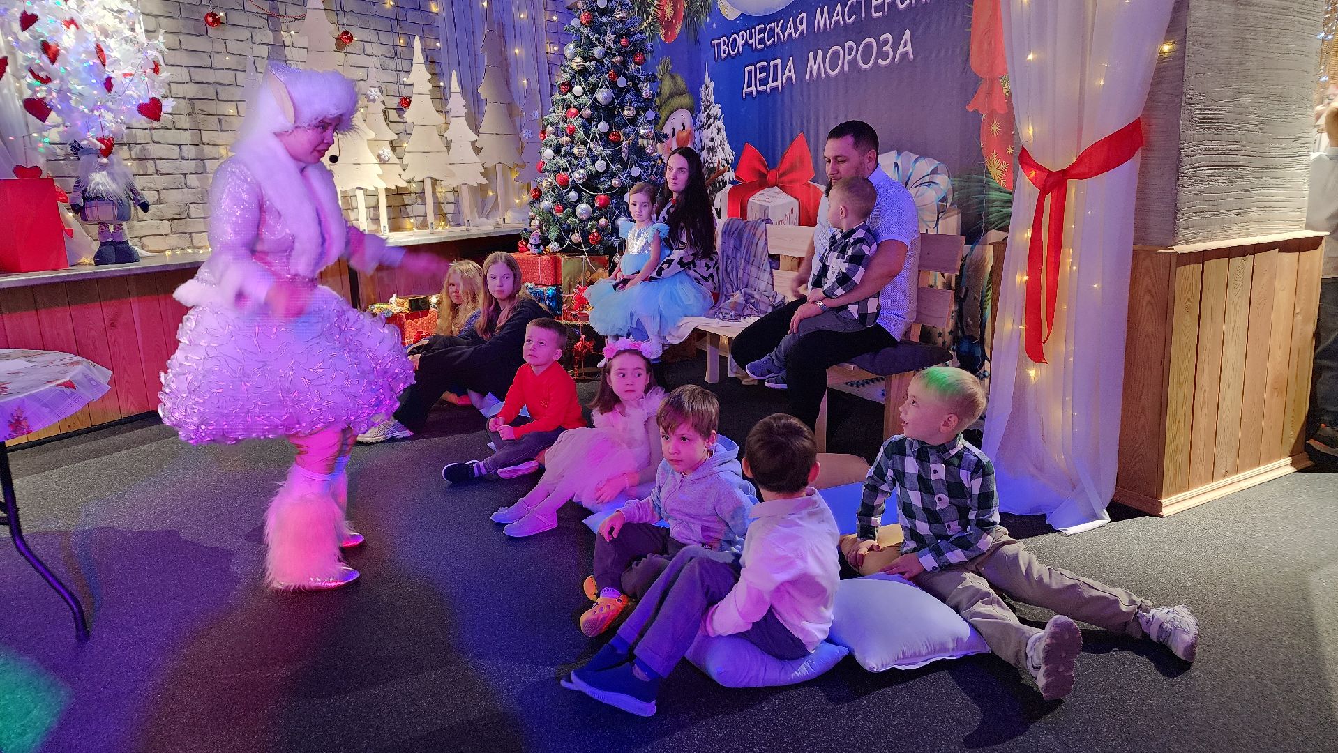 новогодний праздник, дети военнослужащих, дворец молодежи, протвино, цми,