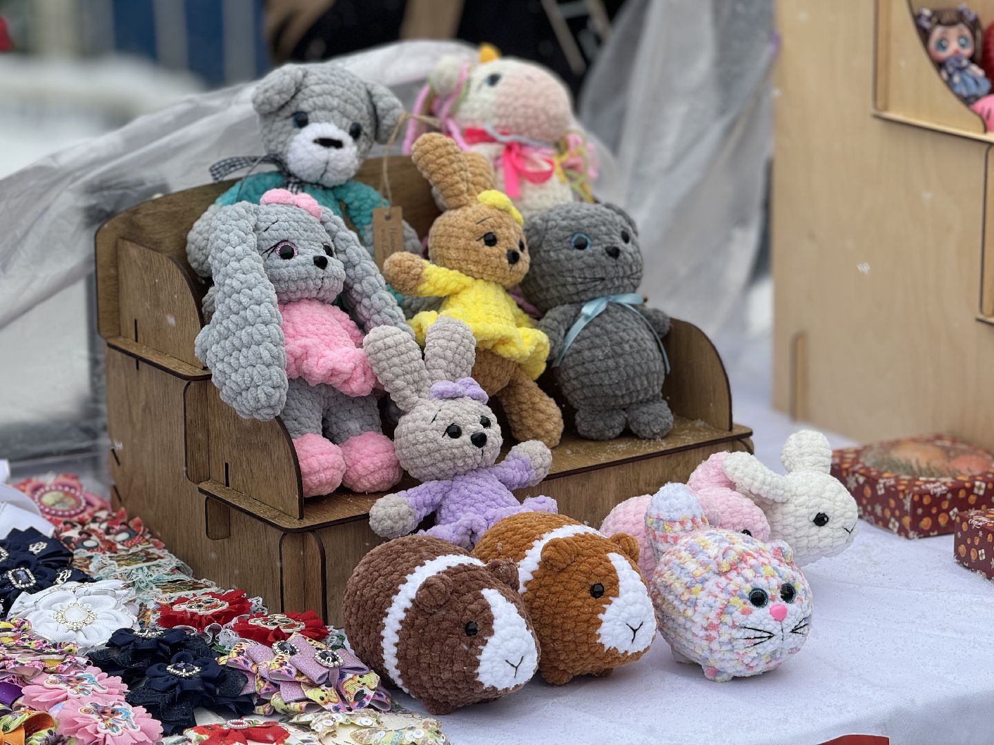 зима в подмомсковье, парки баранки, клоун Алекс, самоварная станция,Новогодняя ярмарка,праздничное мероприятие,