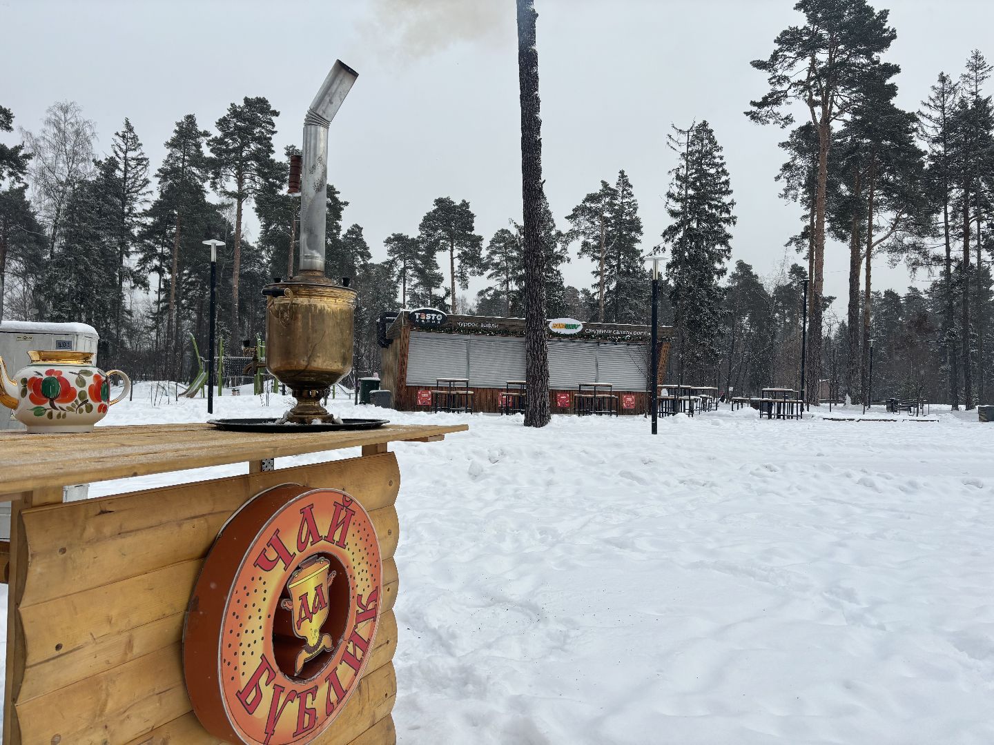 парки балашихи, чай с баранками, акция, вертикалки,
