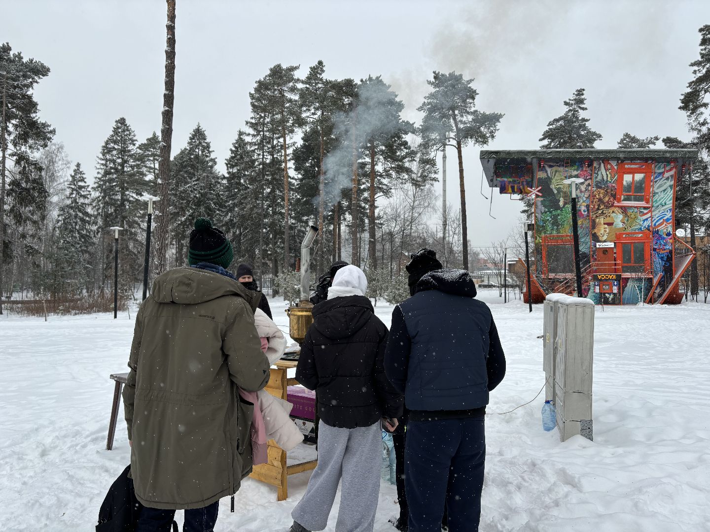 парки балашихи, чай с баранками, акция, вертикалки,