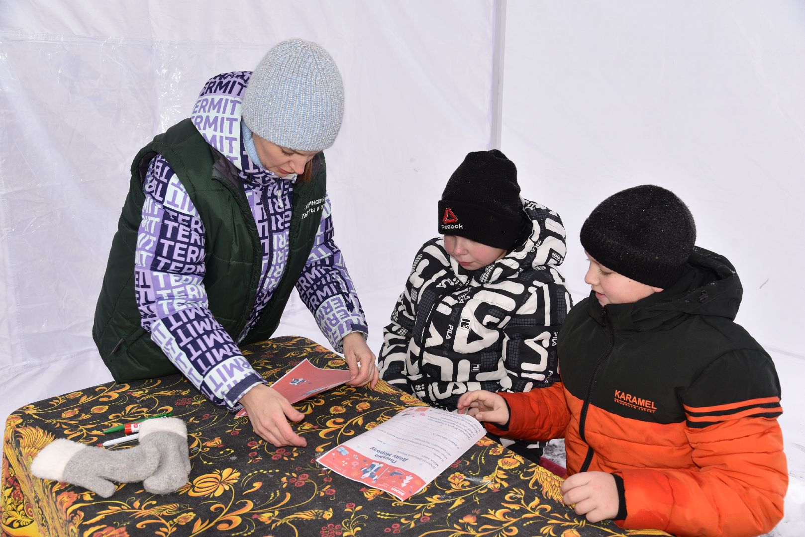 лотошино, лотошинский парк, парки подмосковья, новый год, дети, дед мороз,