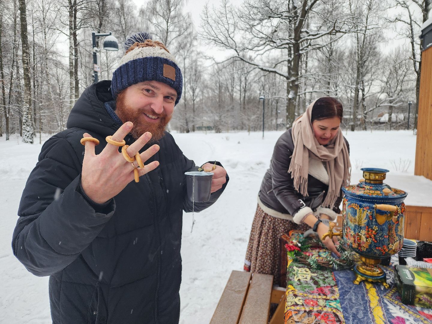 фрязино, лесопарк, чай с баранками, зима в подмомсковье, вертикалки,