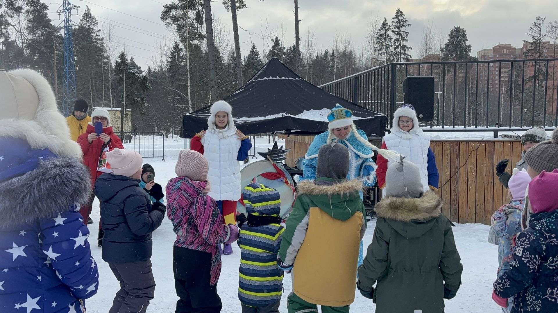 интерактивная игра, дети, танцы, танцы в парке,