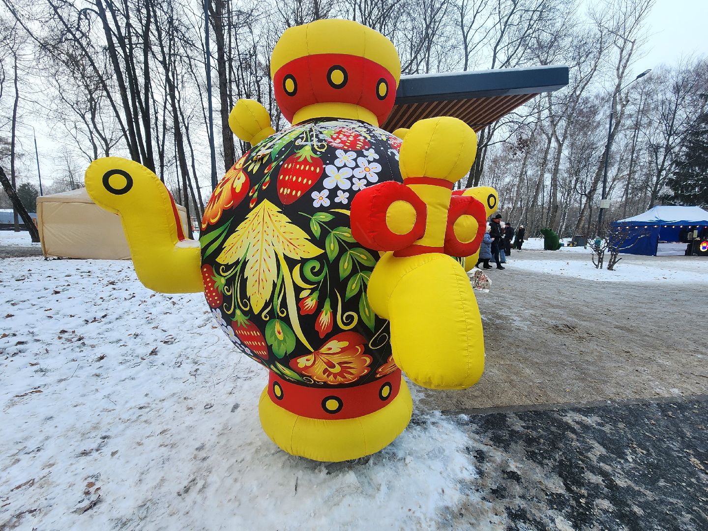 коломна, парки баранки, международный день чая, зима в подмосковье, вертикалка,