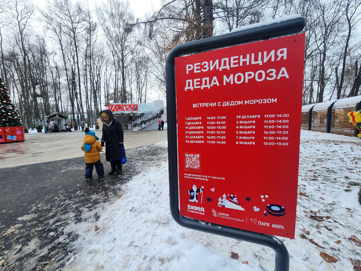 коломна, парки баранки, международный день чая, зима в подмосковье, вертикалка,