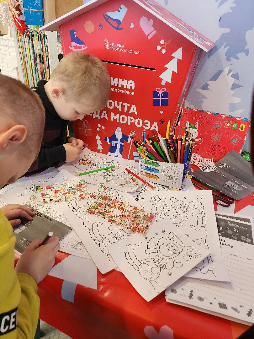 фрязино, резиденция деда мороза, почта деда мороза, лесопарк, письмо деду морозу, вертикалки,