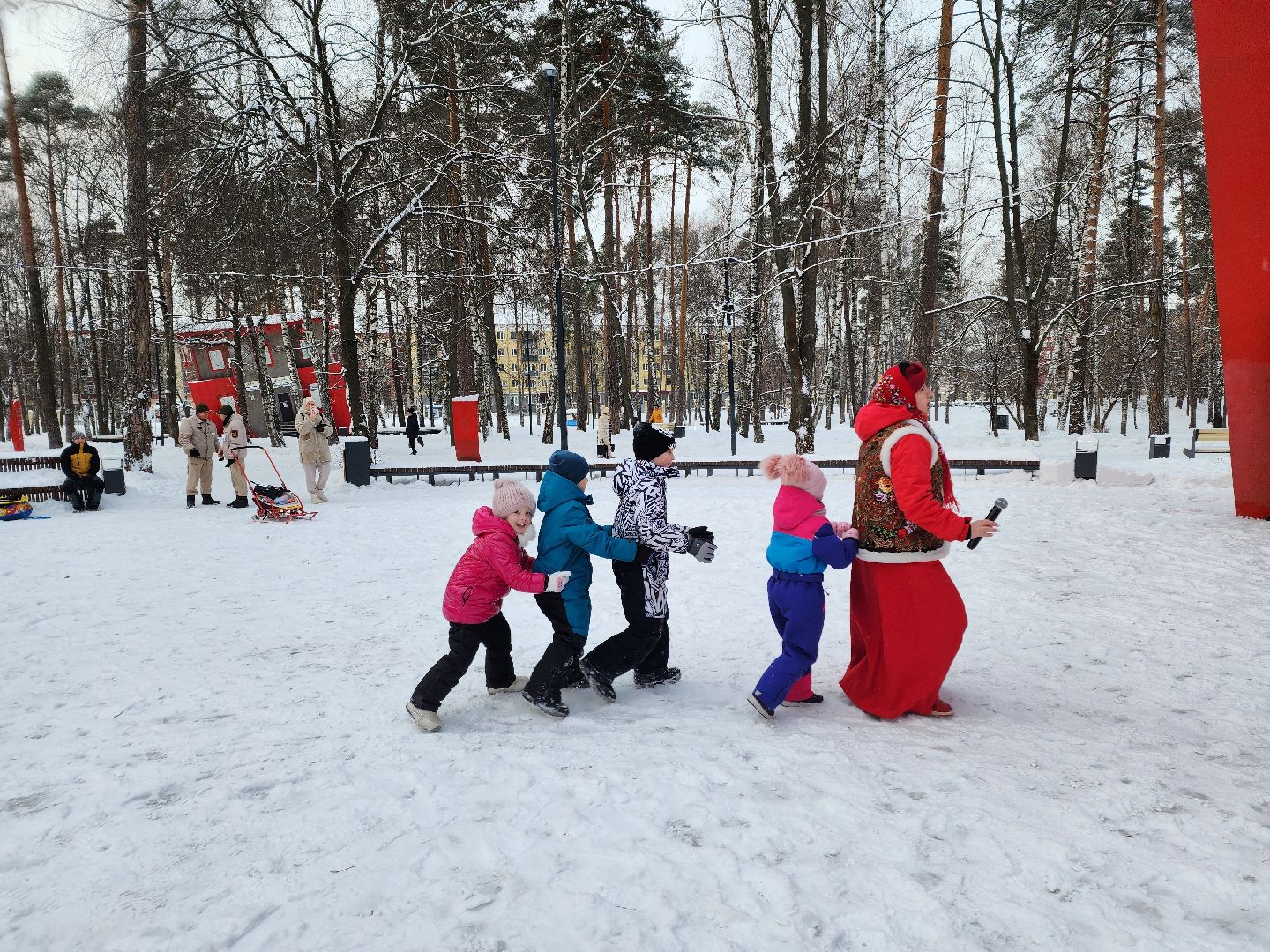новый год, праздник, дети, для детей, праздник для детей, парк, парк пехорка, праздничная программа, праздничная программа для детей, вертикалки,