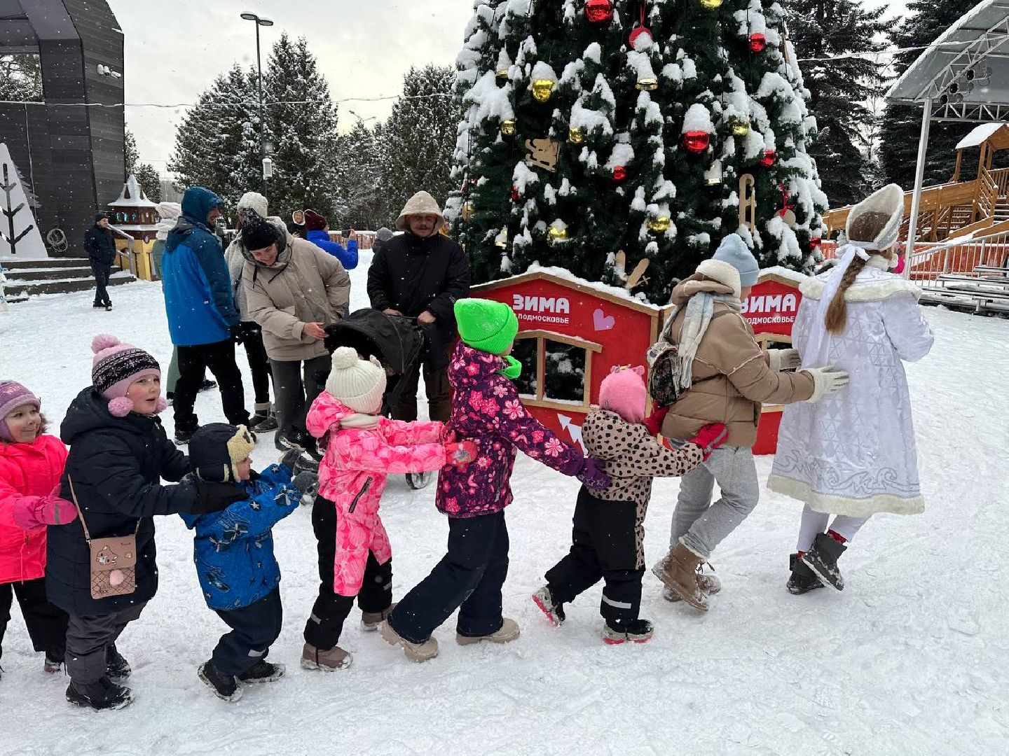 парки, парки домодедово, новый год,