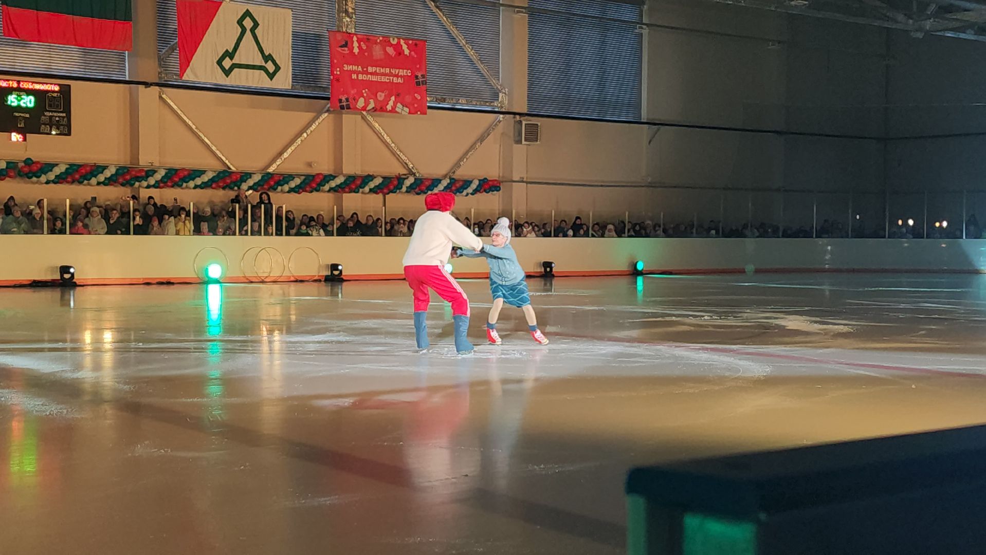 волоколамск, чемпионы, ледовое шоу, зима в подмосковье, вертикалки, илья авербух,