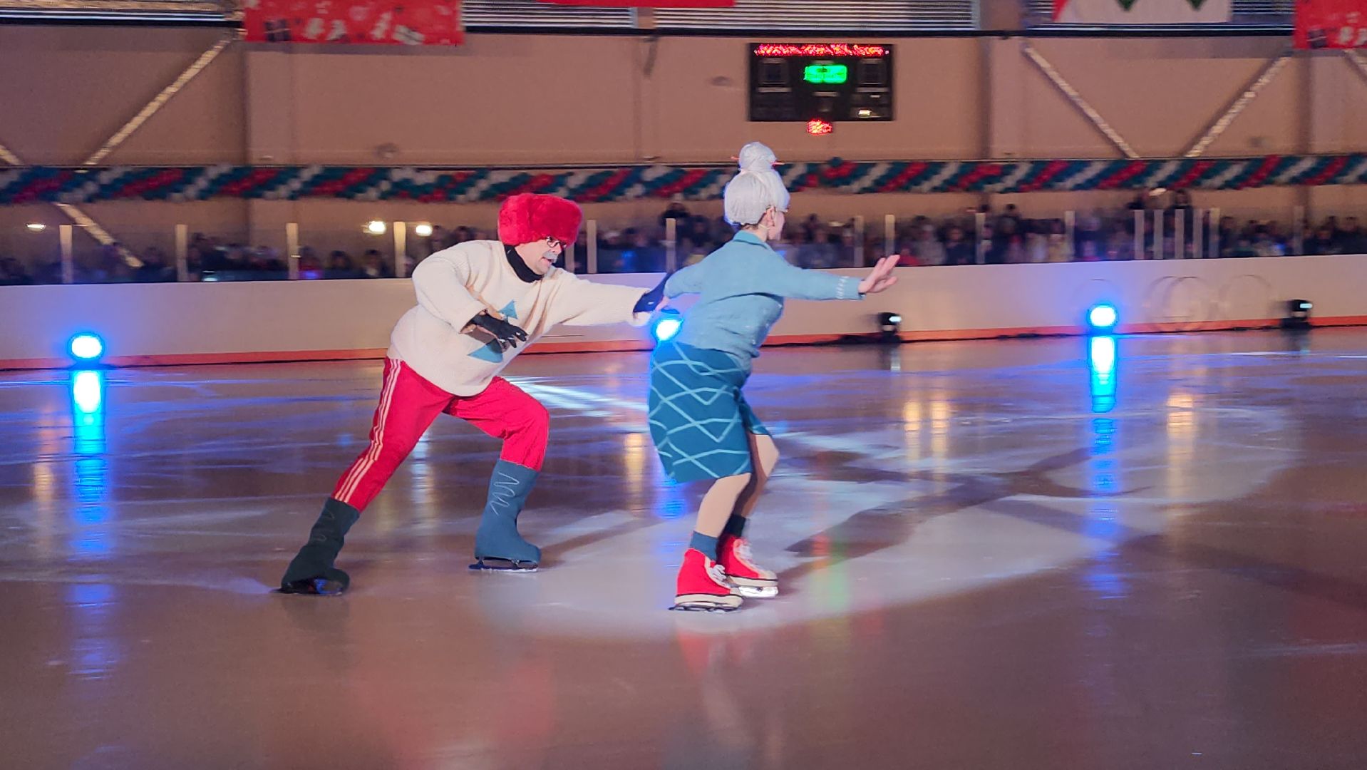 волоколамск, чемпионы, ледовое шоу, зима в подмосковье, вертикалки, илья авербух,