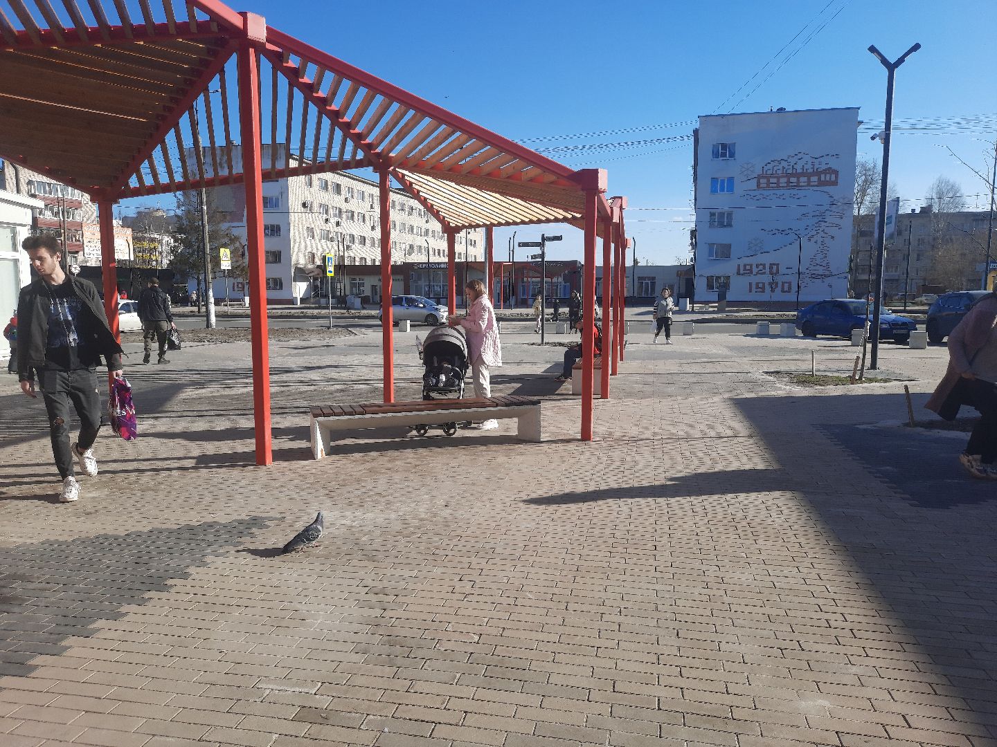 Шатура, Бульвар Мира, благоустройство, зона отдыха