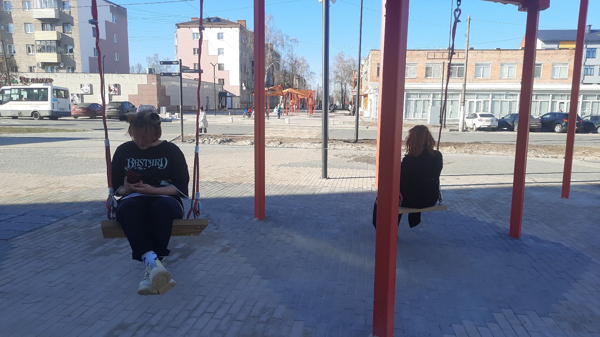 Шатура, Бульвар Мира, благоустройство, зона отдыха