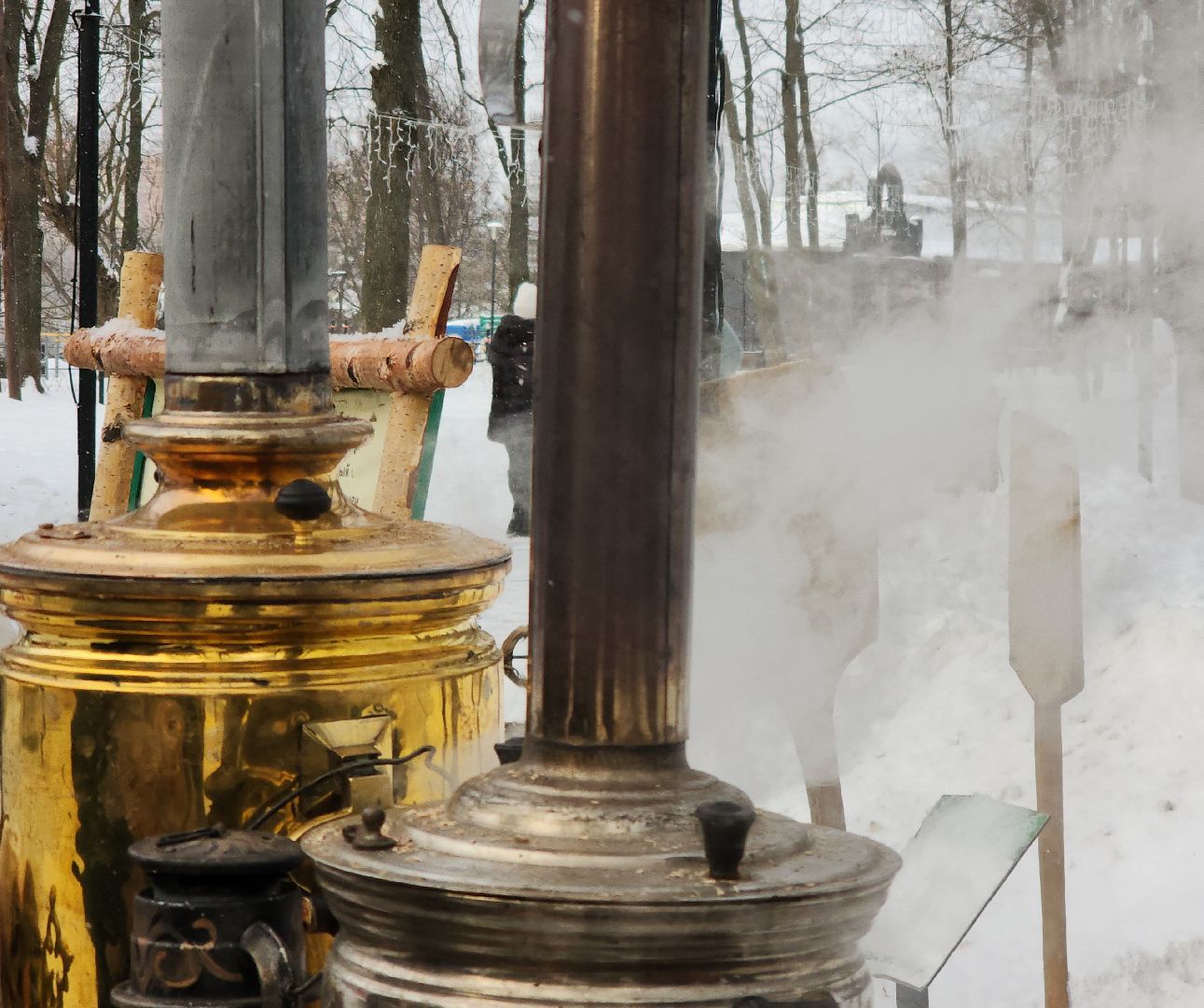 подольск, парк имени талалихина, парки баранки, зима в подмосковье,
