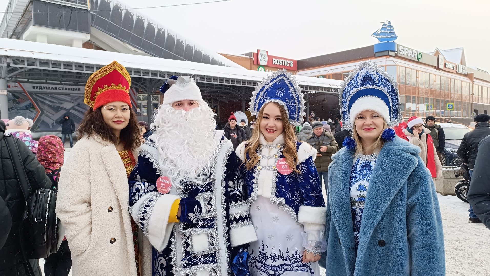 новый год, лобня, дед мороз, вертикалки,