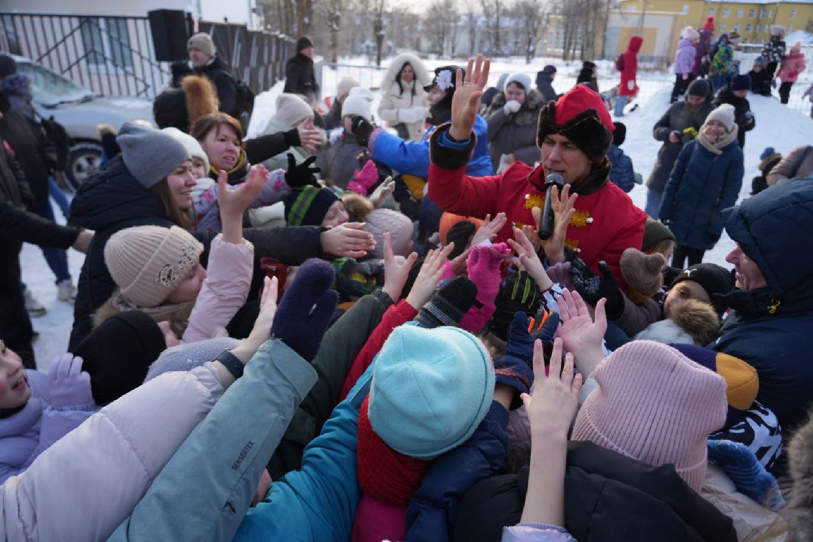 Новый год, Зажжение огней на елке, Зима в Подмосковье, Сергиев Посад, Сергиево-Посадский городской округ, Праздник, вертикалки,