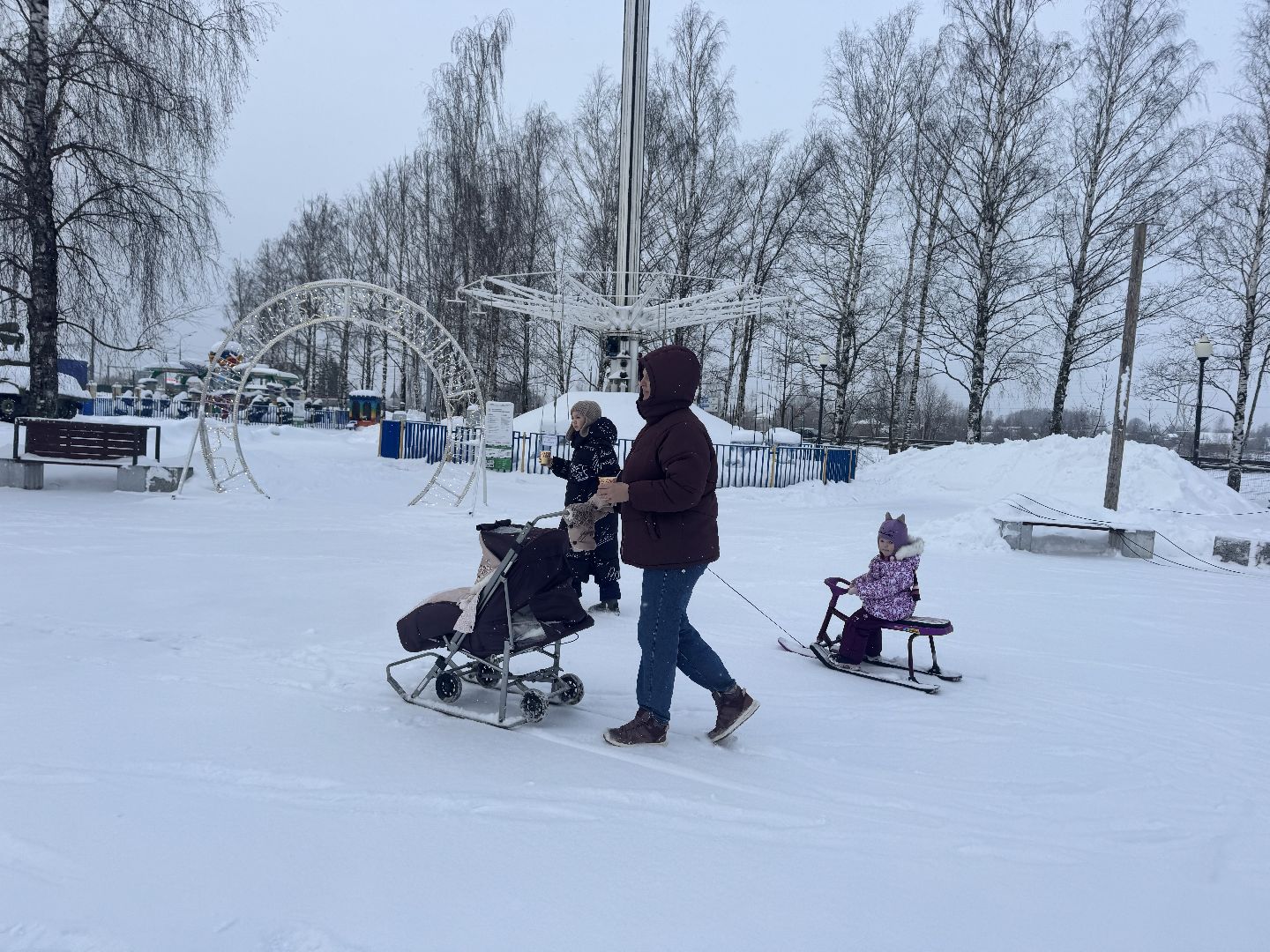 шаховская, парки баранки, городской парк, вертикалки,