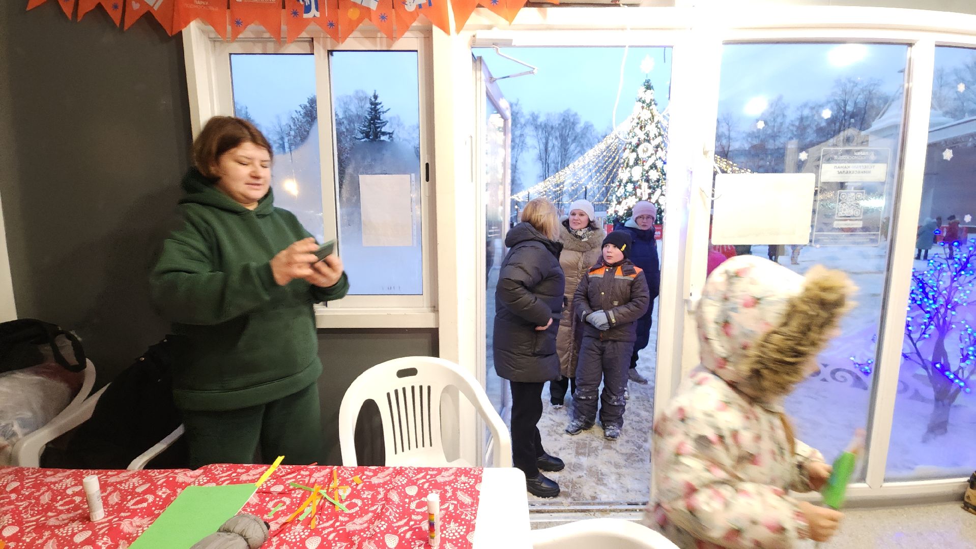 вертикалки, пушкино, мастер класс, дети, аппликация, новогоднее настроение, новый год, дети и родители,