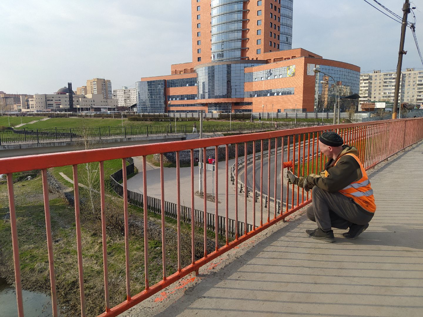 ЖХК, мост, благоустройство, Щёлково