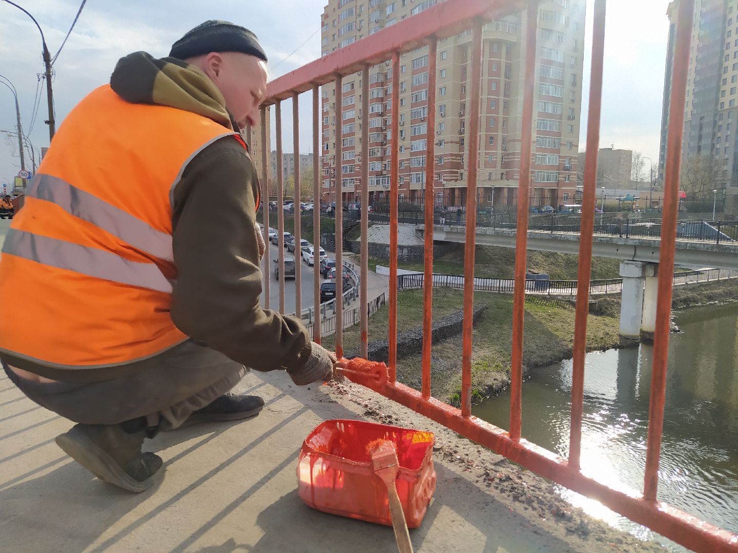 ЖХК, мост, благоустройство, Щёлково