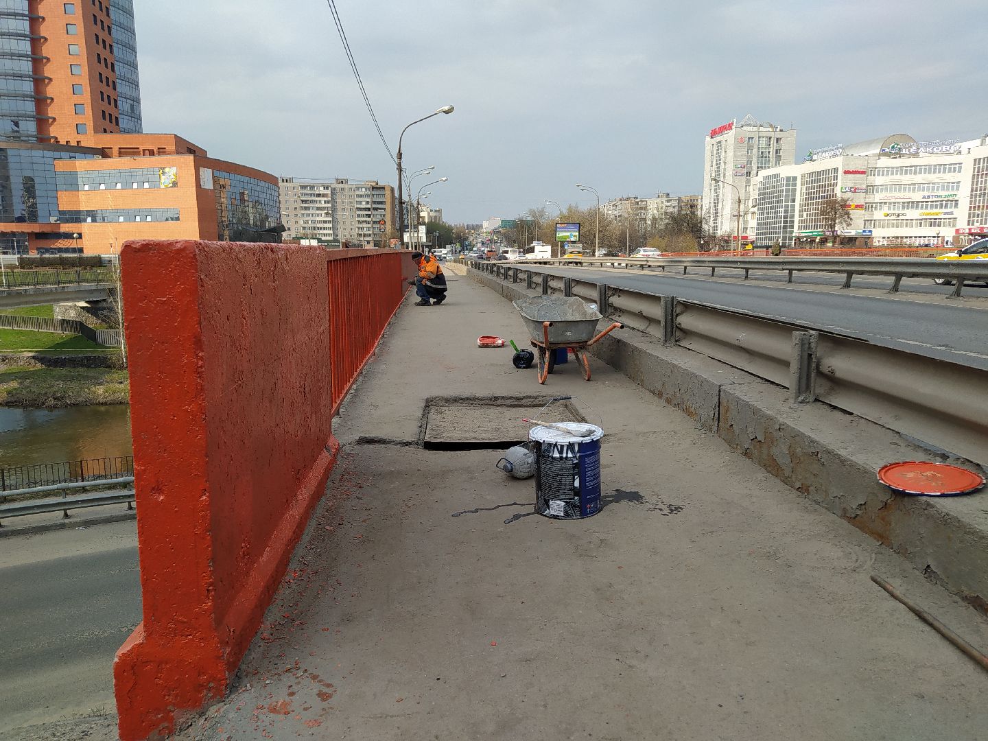 ЖХК, мост, благоустройство, Щёлково