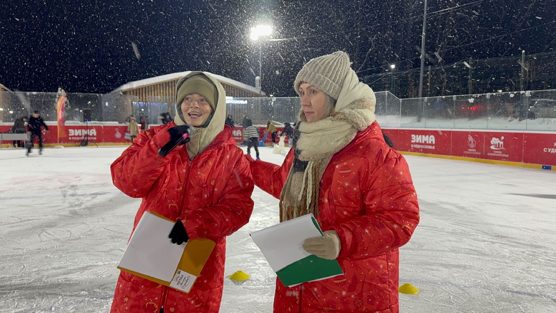 Солнечногорск, Дискотека на льду, Каток, вертикалки, Жители,