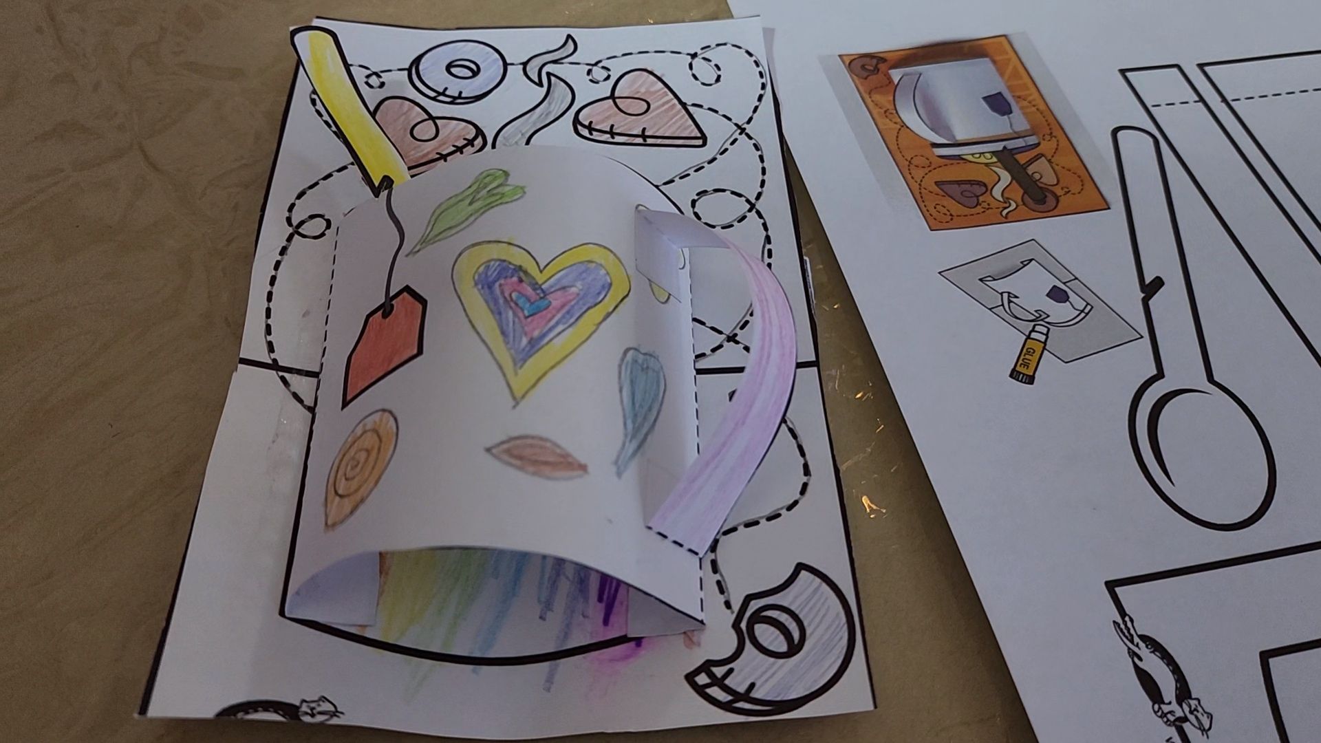 раменское, культура, парки баранки, мастер-класс по бумажной аппликации, чайная пара своими руками, вертикалка,