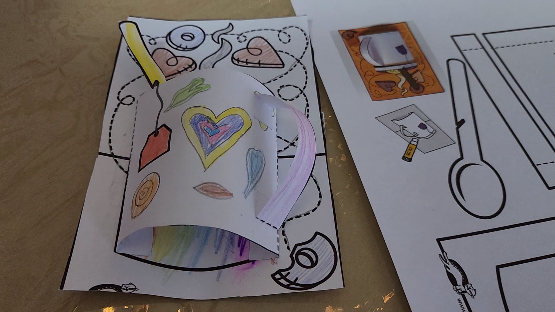 раменское, культура, парки баранки, мастер-класс по бумажной аппликации, чайная пара своими руками, вертикалка,