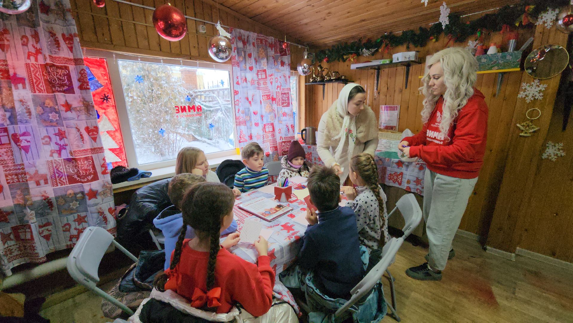 люберцы, резиденция деда мороза, мастер-класс для детей,