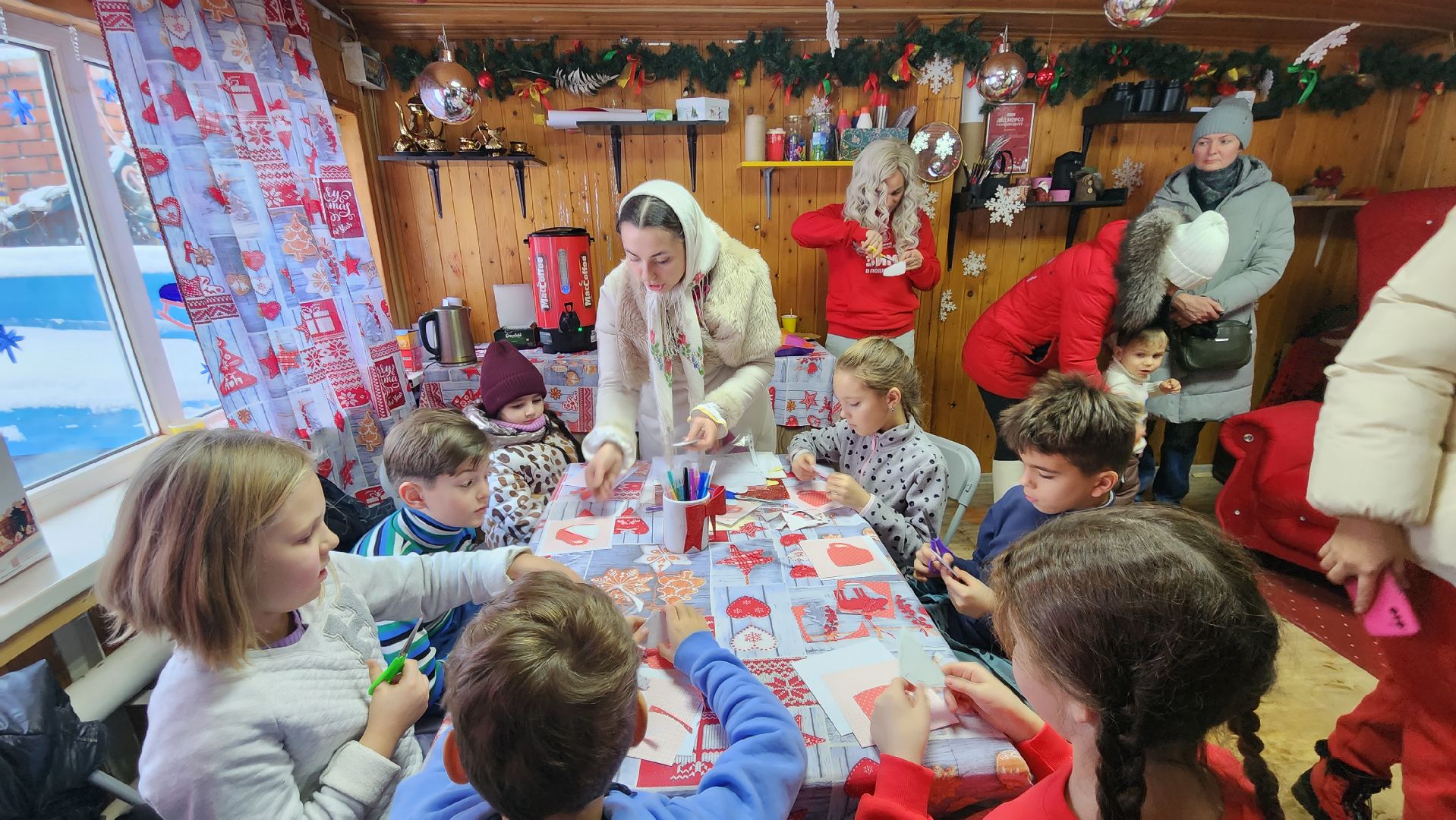 люберцы, резиденция деда мороза, мастер-класс для детей,
