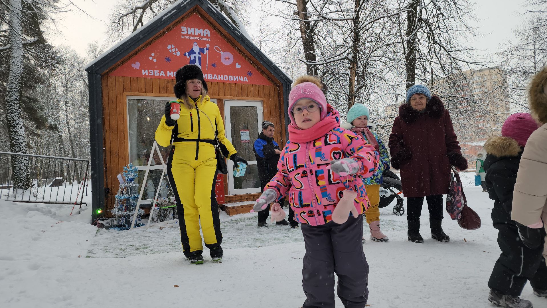 парки Подмосковья, Зима в Подмосковье, Лосино-Петровский,