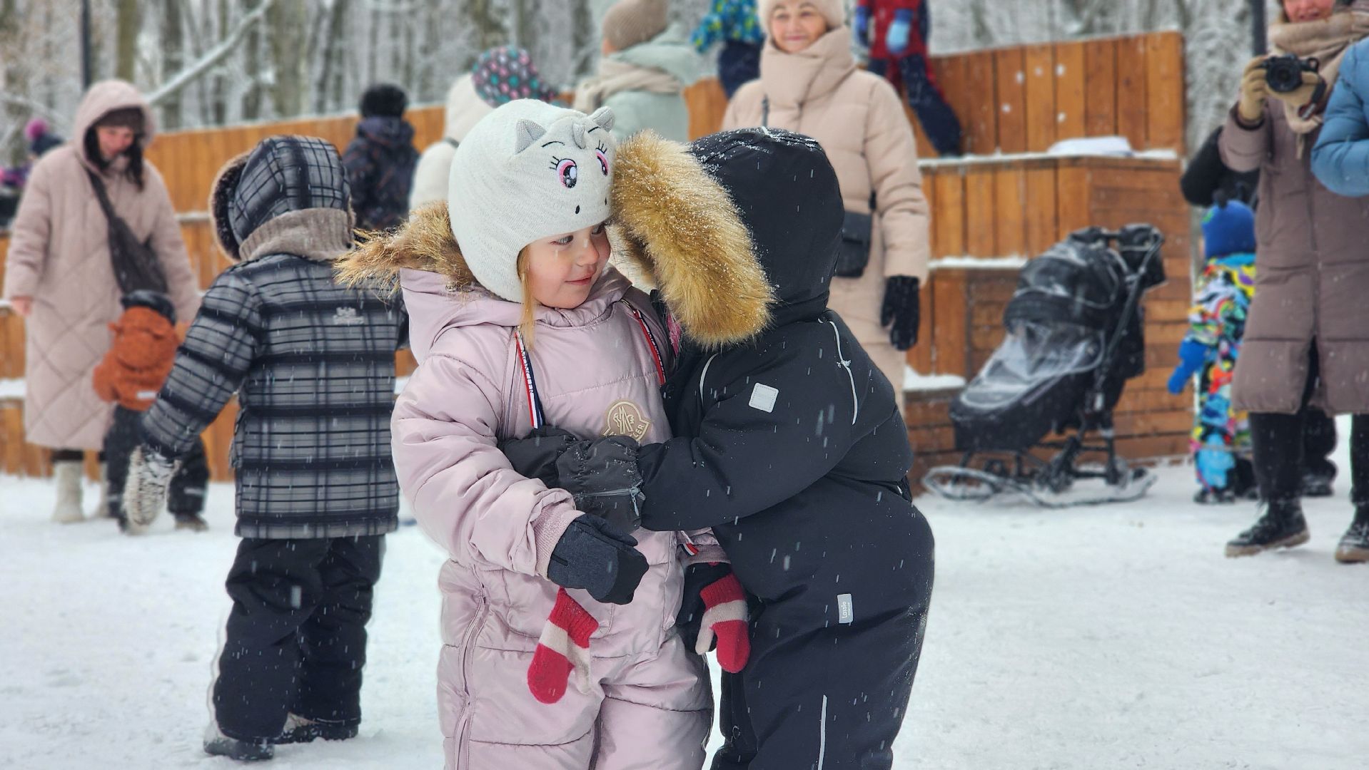 парки Подмосковья, Зима в Подмосковье, Лосино-Петровский,