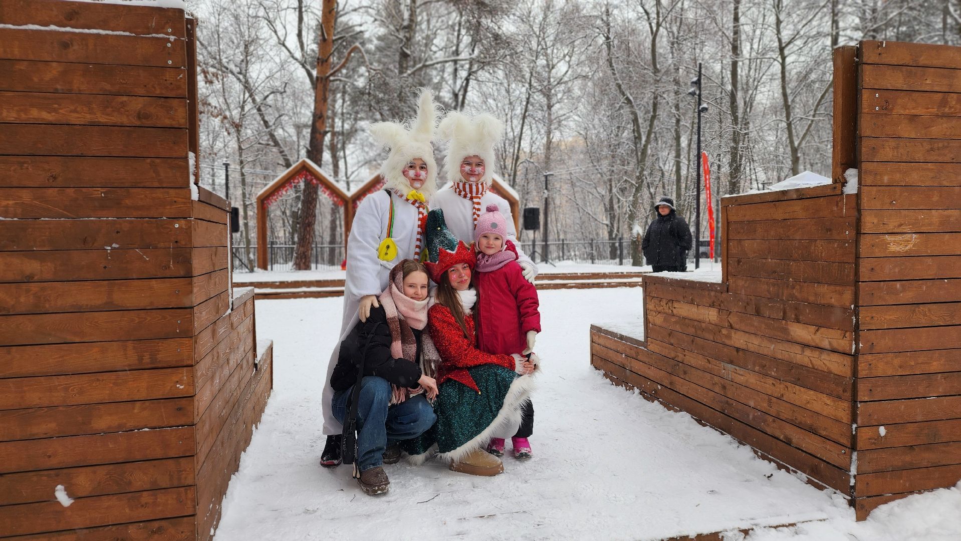 парки Подмосковья, Зима в Подмосковье, Лосино-Петровский,