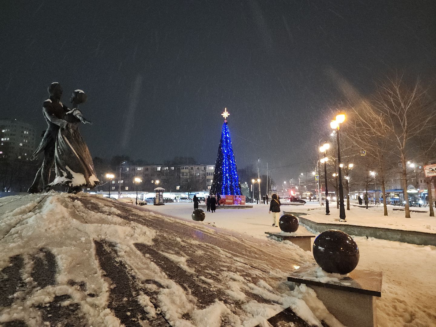 подольск, новый год, украшение округа, благоустройство,