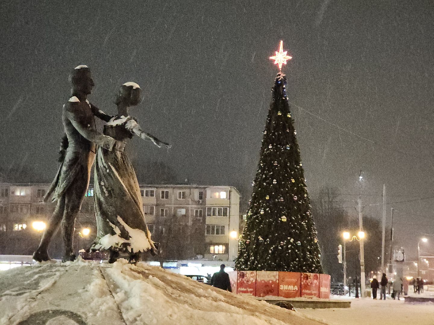 подольск, новый год, украшение округа, благоустройство,
