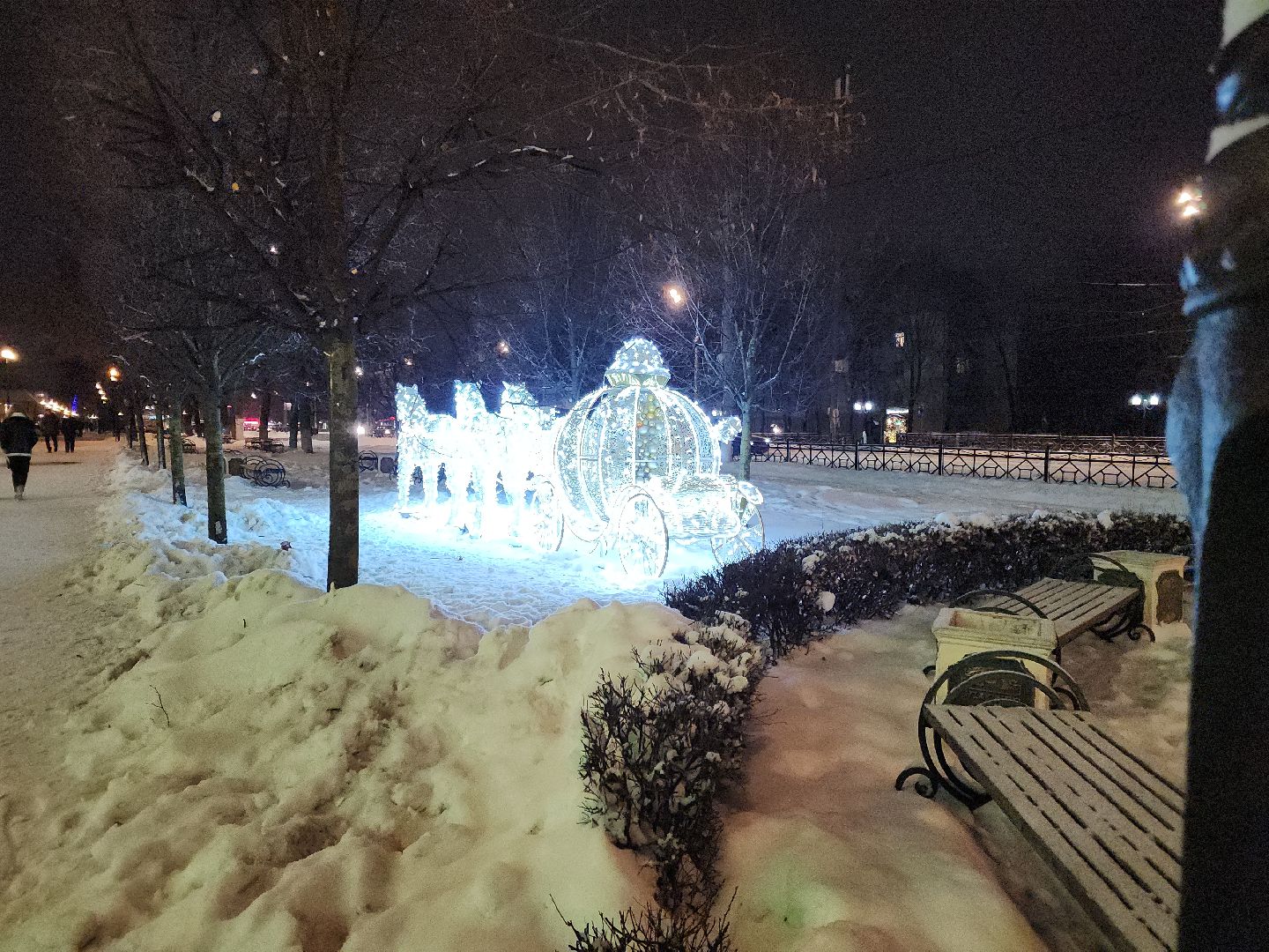 подольск, новый год, украшение округа, благоустройство,