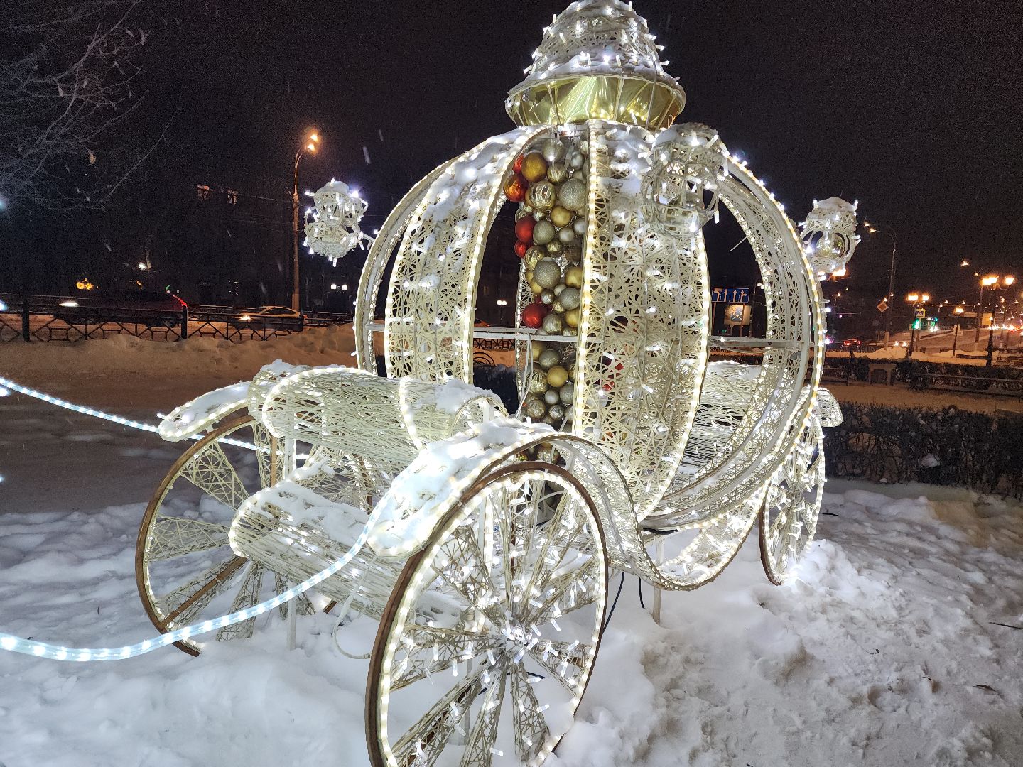 подольск, новый год, украшение округа, благоустройство,