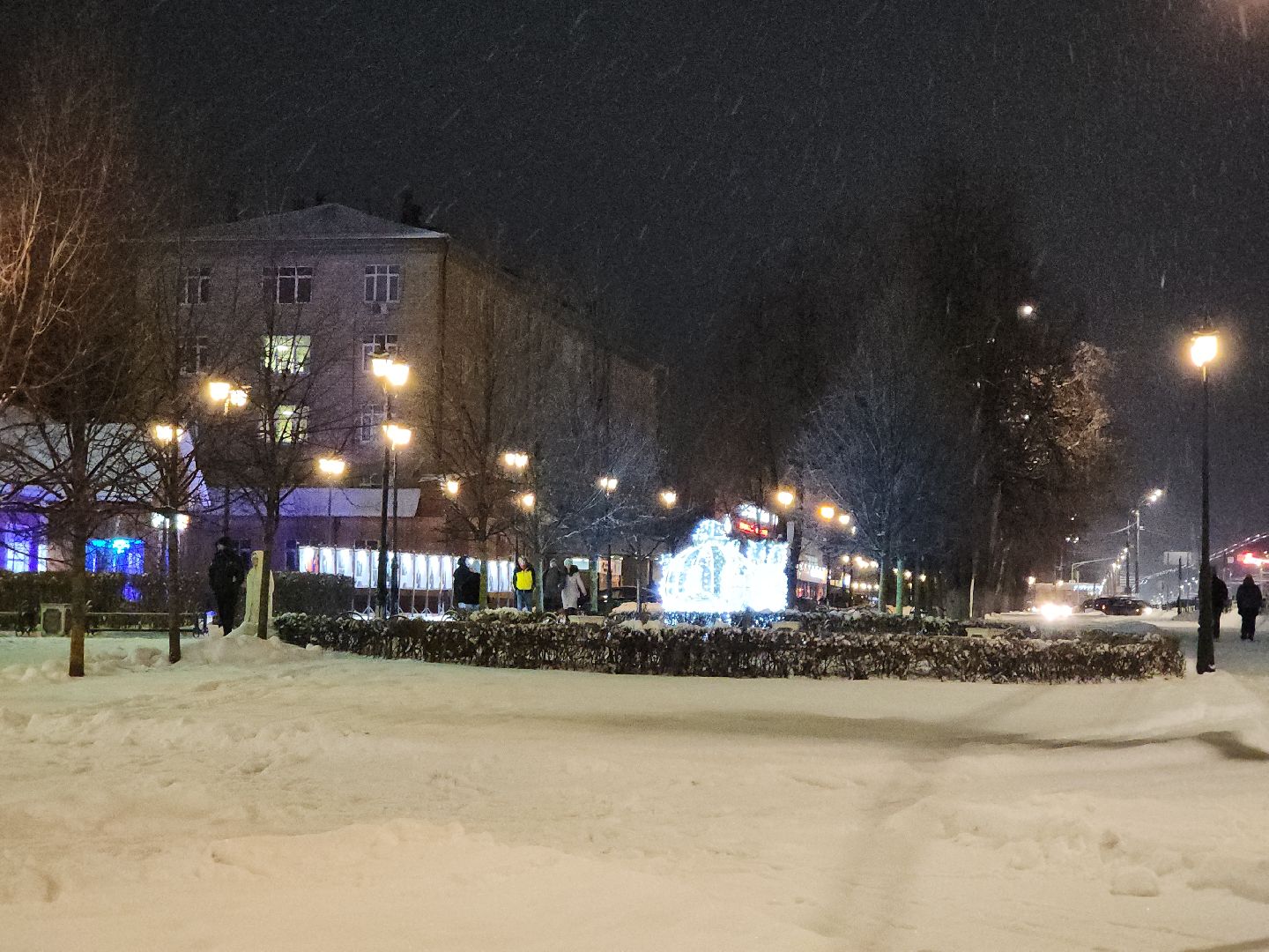 подольск, новый год, украшение округа, благоустройство,