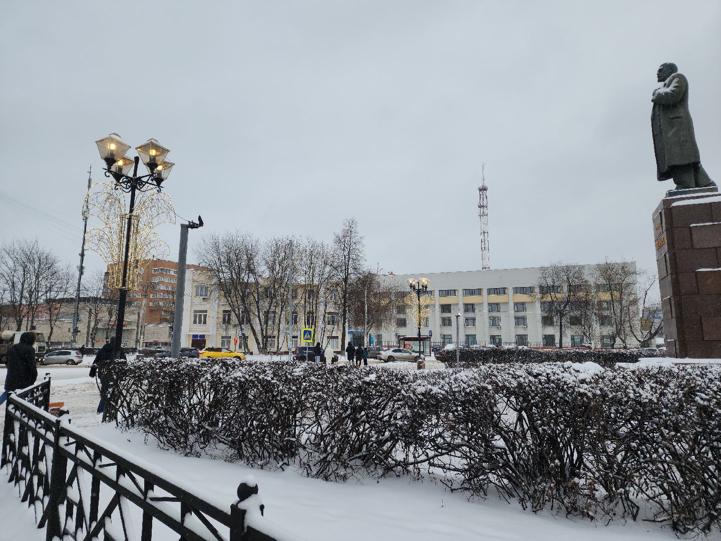 подольск, новый год, украшение округа, благоустройство,