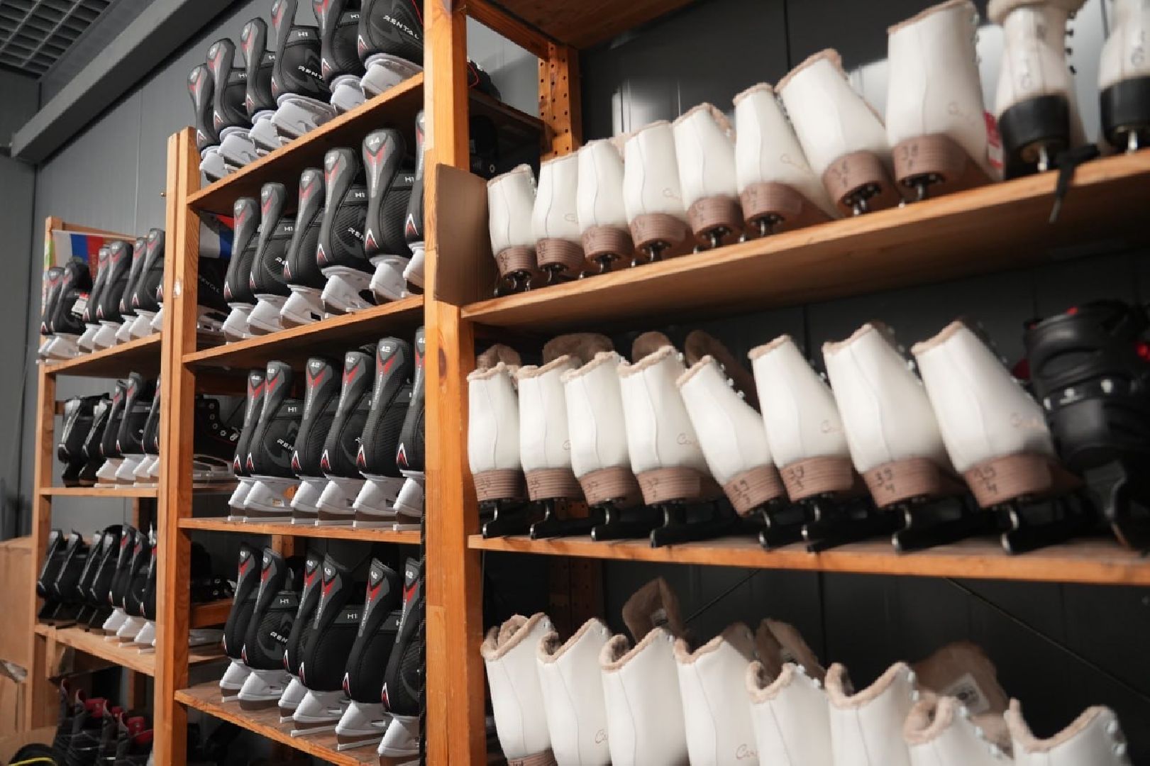 Зима в Подмосковье, Зима в парках, Парки МО, Сергиев Посад, Каток, Губернатор МО, Каток с искусственным льдом, Сергиево-Посадский городской округ, Скитские пруды, вертикалки,