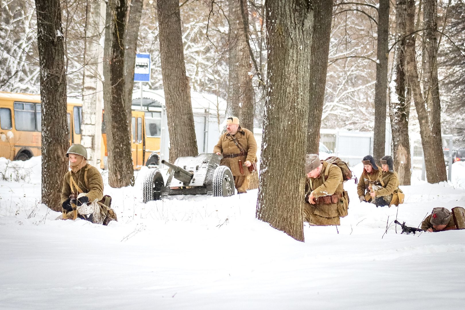 Клин, общество, военная реконструкция, ВОВ, память,