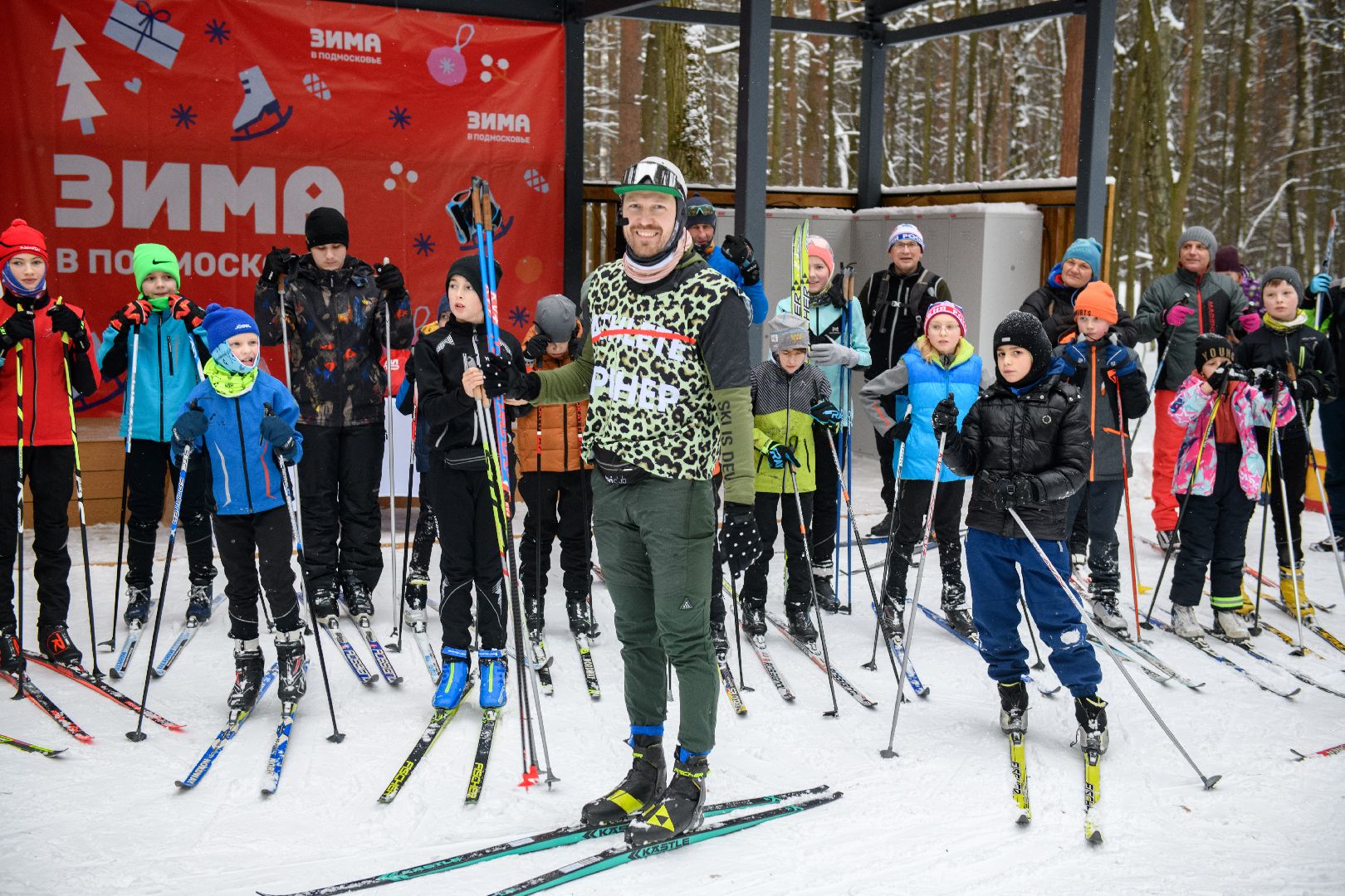лыткарино, спорт, лыжные гонки, тренируйся со звздами,