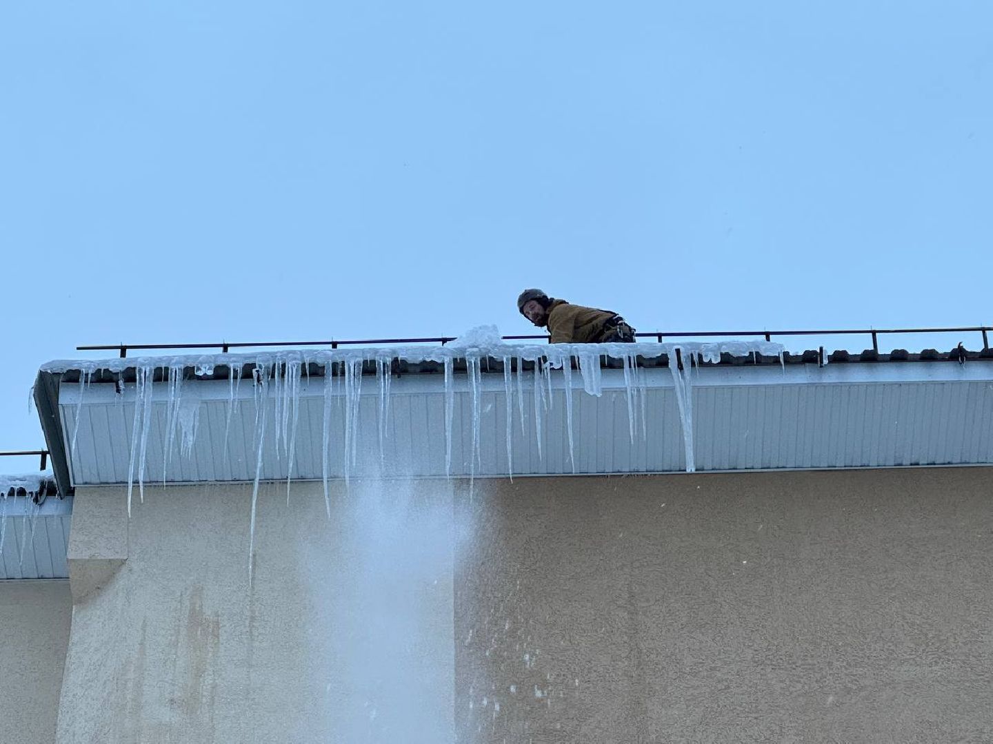 сосульки, городской округ восход, зима, вертикалки,