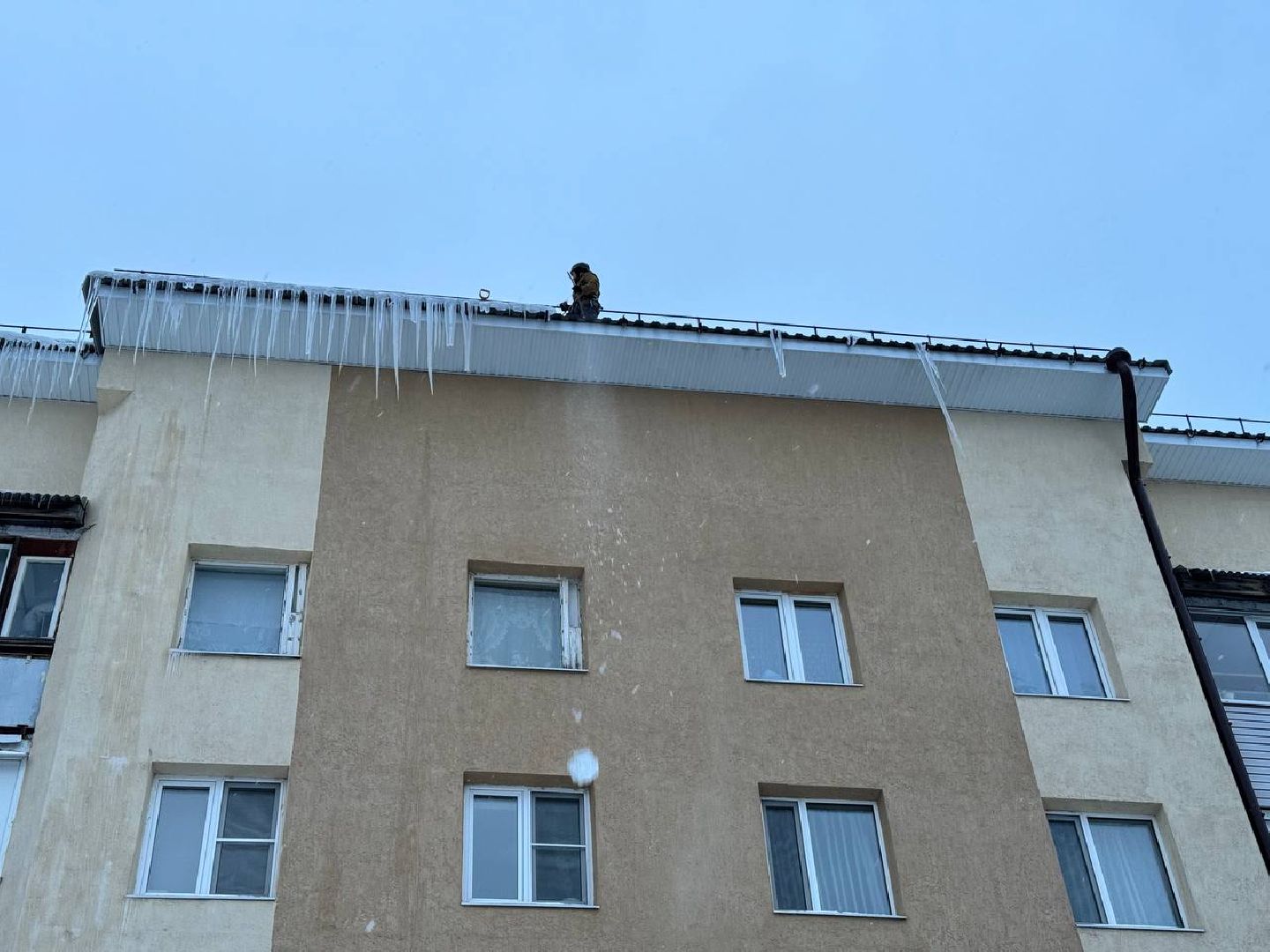 сосульки, городской округ восход, зима, вертикалки,