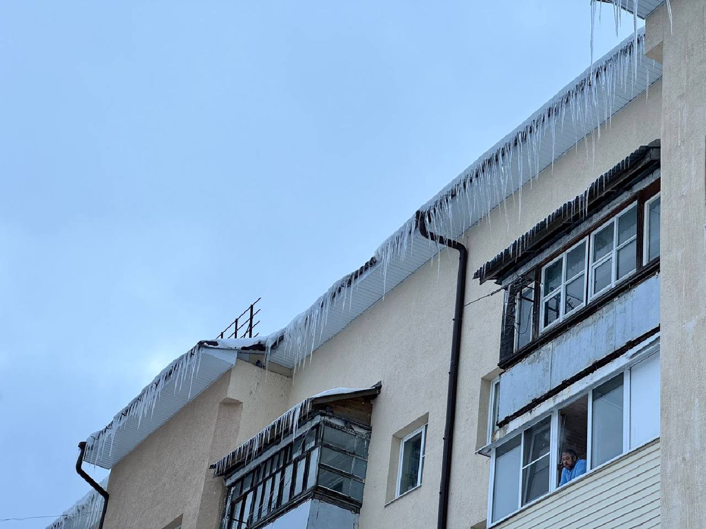 сосульки, городской округ восход, зима, вертикалки,