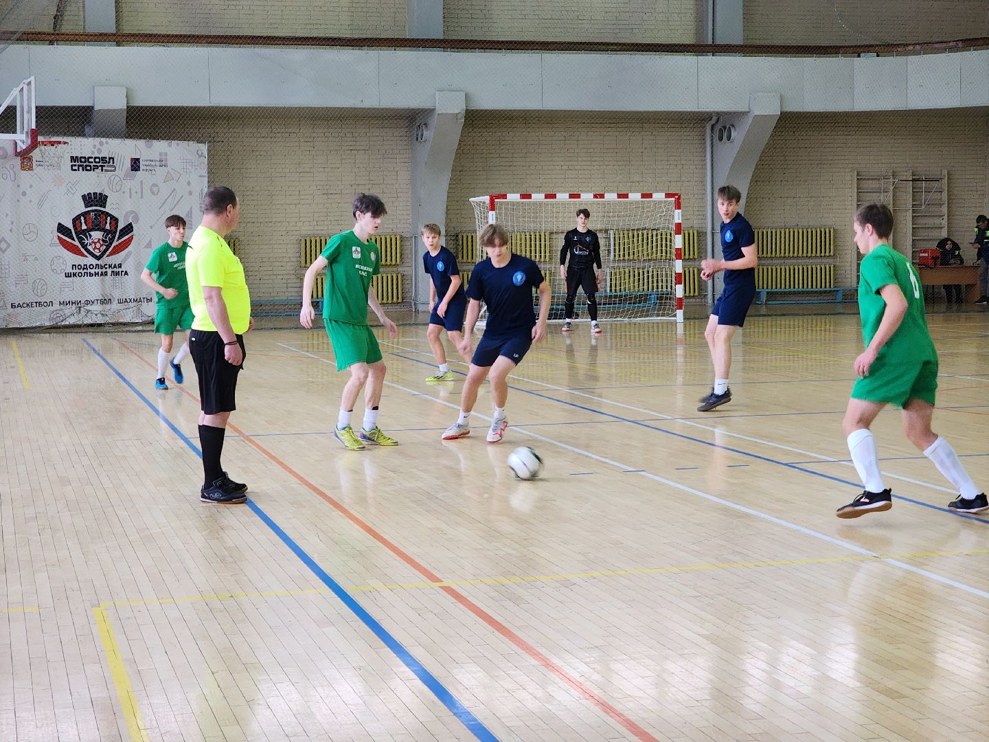 подольск, школьная лига, мини-футбол, спорт,