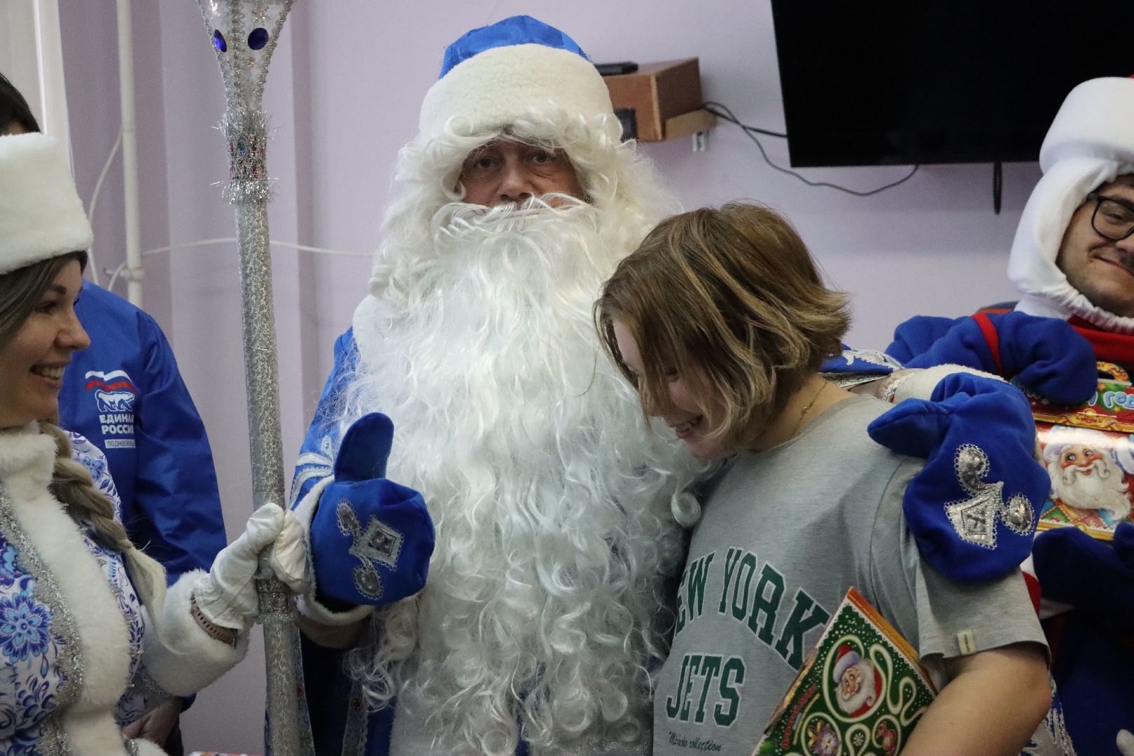 лотошино, дети, больница, здравоохранение, новый год, вертикалки,