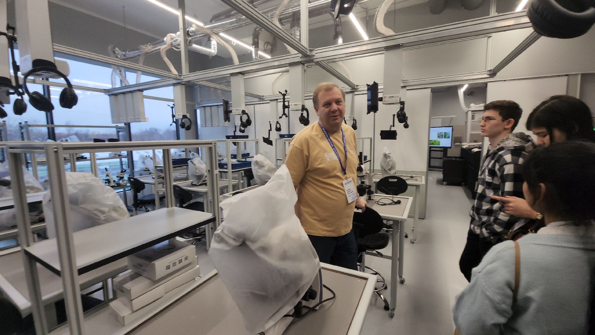 долгопрудный, технопарк, физтех-лицей,лаборатории, оранжерея, роботы,узбекистан,