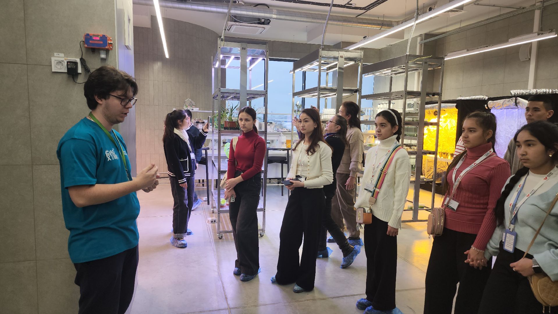 долгопрудный, технопарк, физтех-лицей,лаборатории, оранжерея, роботы,узбекистан,